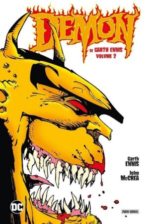 Copertina del fumetto Demon di Garth Ennis vol. 2, edizione italiana Panini Comics / DC / Marvel / Disney di Garth Ennis & John Mccrea