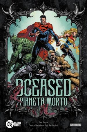 Copertina del fumetto Dc Horror Compact - Dceased vol. 2, edizione italiana Panini Comics / DC / Marvel / Disney di Trevor Hairsine, Tom Taylor