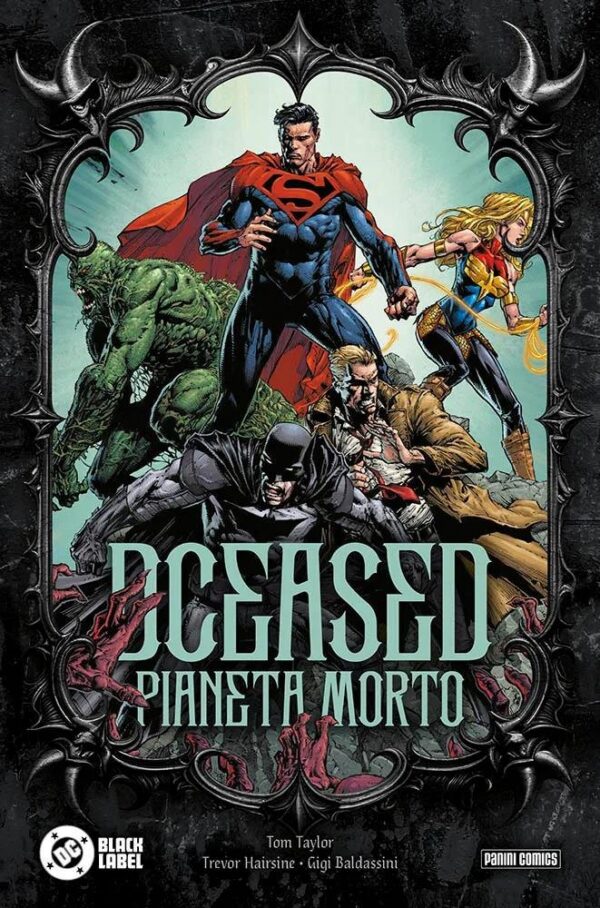 Copertina del fumetto Dc Horror Compact - Dceased vol. 2, edizione italiana Panini Comics / DC / Marvel / Disney di Trevor Hairsine, Tom Taylor Copertina del fumetto Dc Horror Compact - Dceased vol. 2, edizione italiana Panini Comics / DC / Marvel / Disney di Trevor Hairsine, Tom Taylor