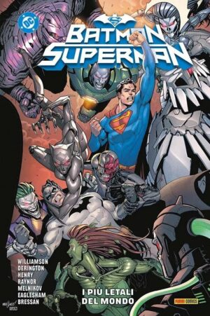 Copertina del fumetto Dc Rebirth - Batman/Superman vol. 2, edizione italiana Panini Comics / DC / Marvel / Disney di Aa.Vv.