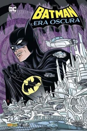 Copertina del fumetto Batman - L'era Oscura, edizione italiana Panini Comics / DC / Marvel / Disney di Allred & Russell