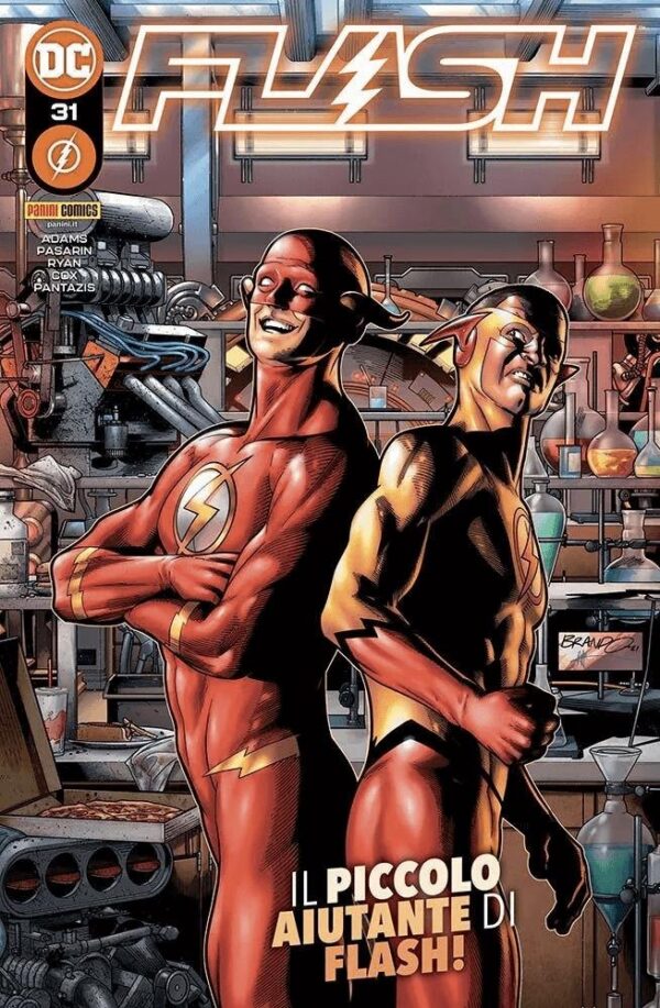 Copertina del fumetto Flash vol. 31, edizione italiana Panini Comics / DC / Marvel / Disney di Jeremy Adams, Fernando Pasarin Copertina del fumetto Flash vol. 31, edizione italiana Panini Comics / DC / Marvel / Disney di Jeremy Adams, Fernando Pasarin