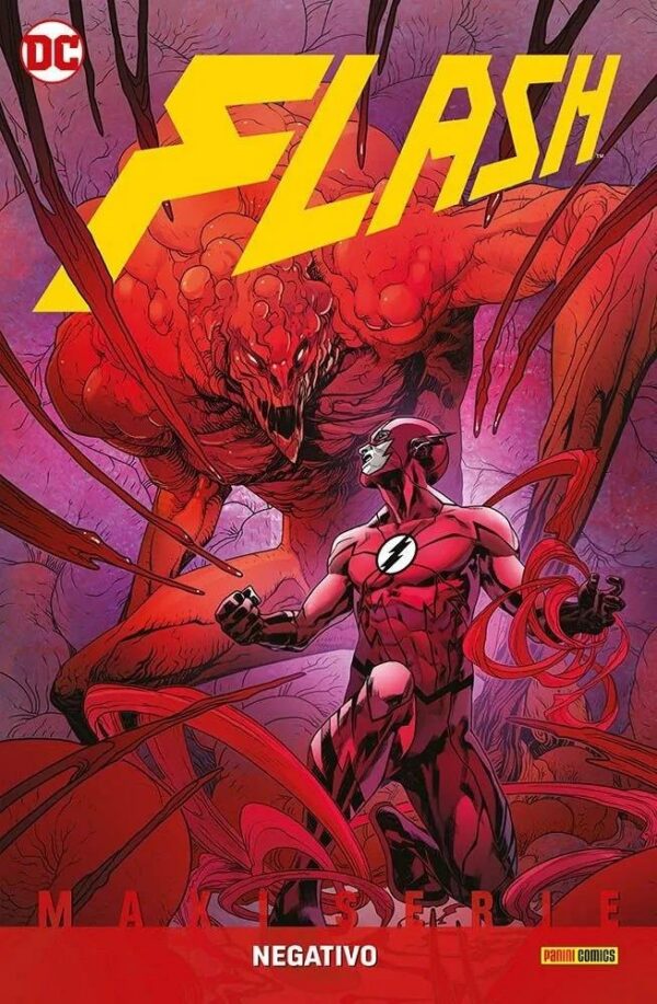 Copertina del fumetto Flash 3 - Negativo, edizione italiana Panini Comics / DC / Marvel / Disney di Di Giandomenico, Googe & Aa.Vv Copertina del fumetto Flash 3 - Negativo, edizione italiana Panini Comics / DC / Marvel / Disney di Di Giandomenico, Googe & Aa.Vv