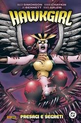 Copertina del fumetto Hawkgirl - Presagi e Segreti, edizione italiana Panini Comics / DC / Marvel / Disney di Aa.Vv. Copertina del fumetto Hawkgirl - Presagi e Segreti, edizione italiana Panini Comics / DC / Marvel / Disney di Aa.Vv.