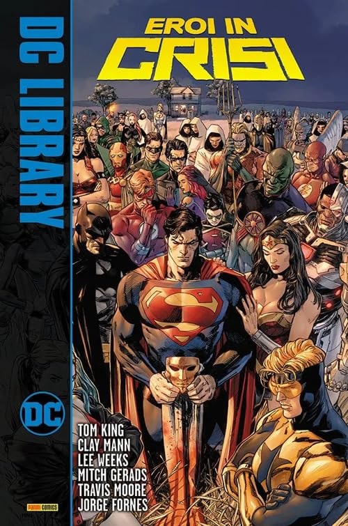 Copertina del fumetto Heroes in Crisis, edizione italiana Panini Comics / DC / Marvel / Disney di Aa.Vv.