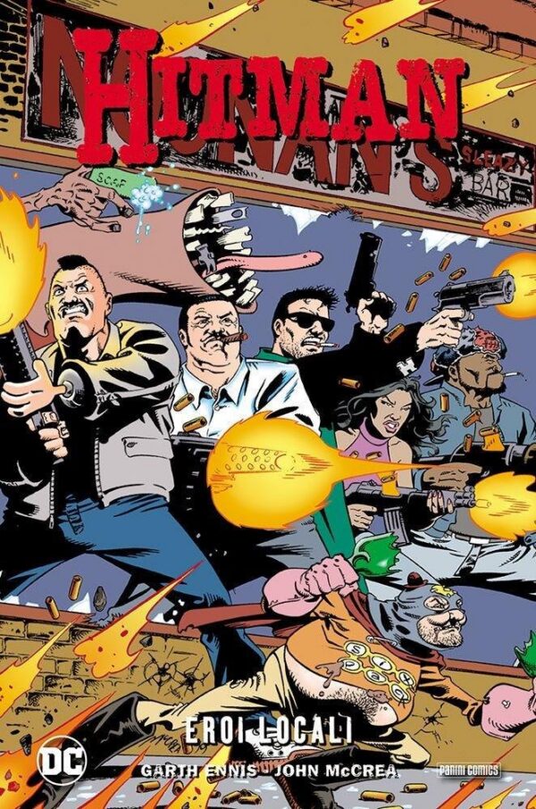 Copertina del fumetto Hitman 3 - Dc Deluxe, edizione italiana Panini Comics / DC / Marvel / Disney di Garth Ennis & John Mccrea Copertina del fumetto Hitman 3 - Dc Deluxe, edizione italiana Panini Comics / DC / Marvel / Disney di Garth Ennis & John Mccrea