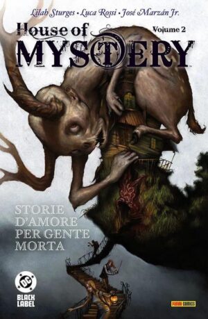 Copertina del fumetto House of Mystery 2 - Storie D'amore, edizione italiana Panini Comics / DC / Marvel / Disney di Aa.Vv.