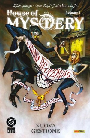 Copertina del fumetto House of Mystery 5 - Nuova Gestione, edizione italiana Panini Comics / DC / Marvel / Disney di Aa.Vv.