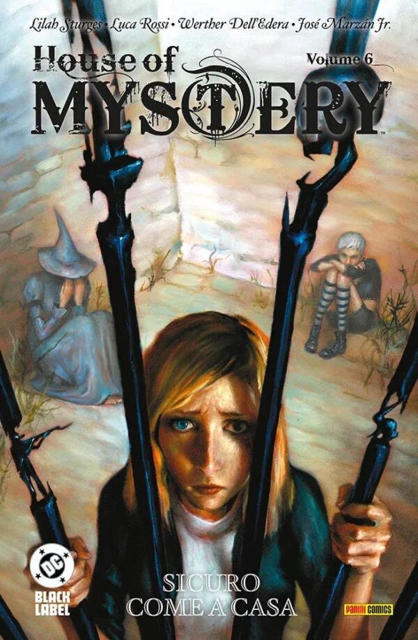 Copertina del fumetto House of Mystery 6 Sicuro Come Casa, edizione italiana Panini Comics / DC / Marvel / Disney di Aa.Vv. Copertina del fumetto House of Mystery 6 Sicuro Come Casa, edizione italiana Panini Comics / DC / Marvel / Disney di Aa.Vv.