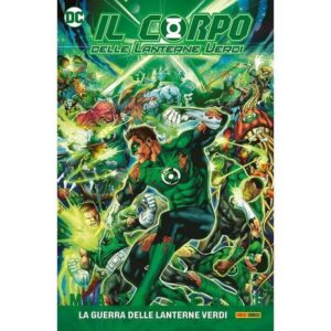 Copertina del fumetto Il Corpo Delle Lanterne Verdi vol. 6, edizione italiana Panini Comics / DC / Marvel / Disney di Aa.Vv.