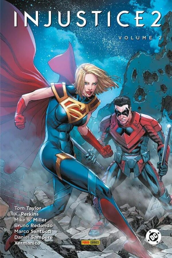 Copertina del fumetto Injustice 2 - Libro Due, edizione italiana Panini Comics / DC / Marvel / Disney di Aa.Vv.