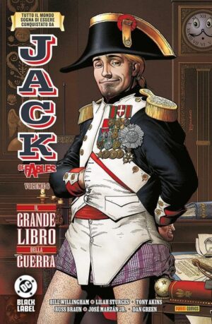 Copertina del fumetto Jack of Fables 6 il Grande Libro, edizione italiana Panini Comics / DC / Marvel / Disney di Aa.Vv.
