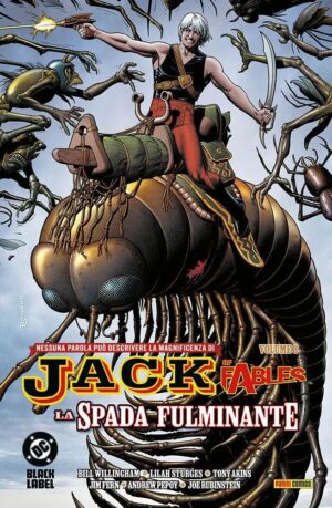 Copertina del fumetto Jack of Fables vol. 8, edizione italiana Panini Comics / DC / Marvel / Disney di Willingham,Pepoy,Sturges