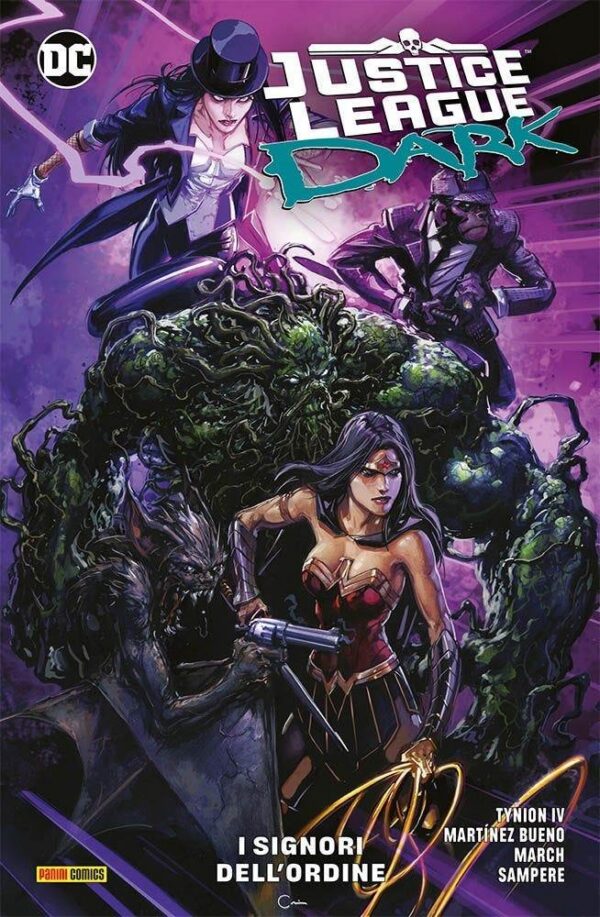 Copertina del fumetto Justice League Dark vol. 2, edizione italiana Panini Comics / DC / Marvel / Disney di Aa.Vv.