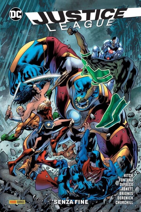 Copertina del fumetto Justice League Dc Rebirth Coll. vol. 4, edizione italiana Panini Comics / DC / Marvel / Disney di Aa.Vv.