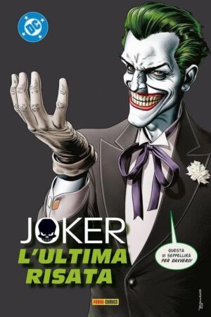 Copertina del fumetto Joker - L'ultima Risata, edizione italiana Panini Comics / DC / Marvel / Disney di Aa.Vv.