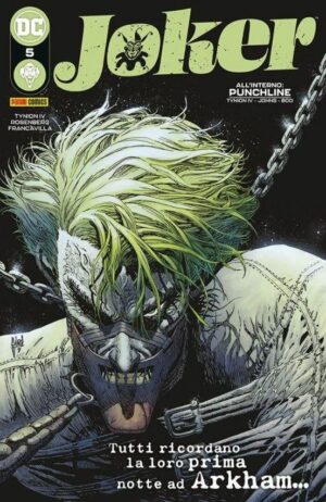 Copertina del fumetto Joker vol. 5, edizione italiana Panini Comics / DC / Marvel / Disney di Aa.Vv.
