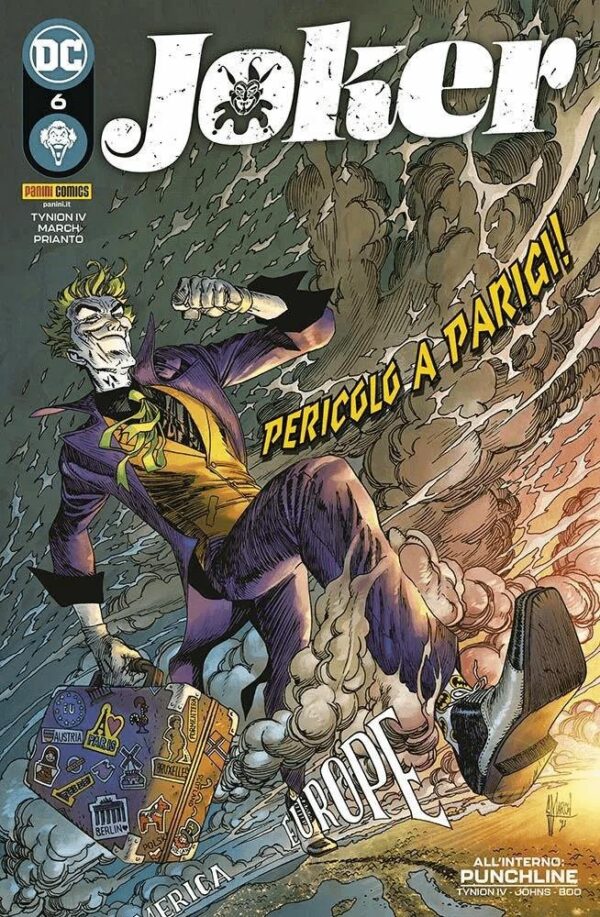 Copertina del fumetto Joker vol. 6, edizione italiana Panini Comics / DC / Marvel / Disney di Aa.Vv.