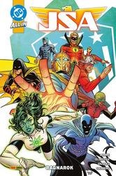 Copertina del fumetto Jsa 1 - Ragnarok, edizione italiana Panini Comics / DC / Marvel / Disney di Vazquez,Lemire,Olortegui
