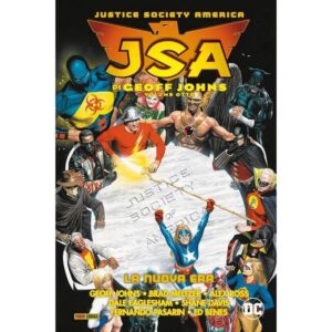 Copertina del fumetto Jsa di Geoff Johns vol. 8, edizione italiana Panini Comics / DC / Marvel / Disney di Alex Ross, Geoff Johns & Aa.Vv