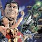 Copertina del fumetto Jla - la Scala per il Paradiso, edizione italiana Panini Comics / DC / Marvel / Disney di Bryan Hitch & Mark Waid