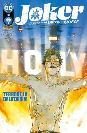 Copertina del fumetto Joker L'uomo Che Ha Smesso di Rid vol. 6, edizione italiana Panini Comics / DC / Marvel / Disney di Rosenberg & Di Giandomenico