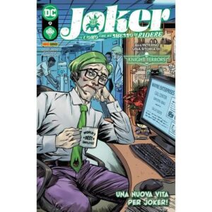 Copertina del fumetto Joker L'uomo Che Ha Smesso di Rid vol. 9, edizione italiana Panini Comics / DC / Marvel / Disney di Stefano Raffaele & Rosenberg