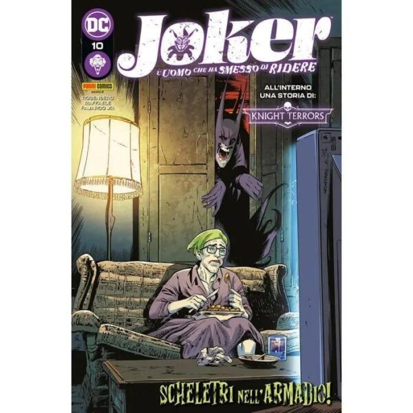 Copertina del fumetto Joker L'uomo Che Ha Smesso Rid vol. 10, edizione italiana Panini Comics / DC / Marvel / Disney di Stefano Raffaele & Rosenberg Copertina del fumetto Joker L'uomo Che Ha Smesso Rid vol. 10, edizione italiana Panini Comics / DC / Marvel / Disney di Stefano Raffaele & Rosenberg