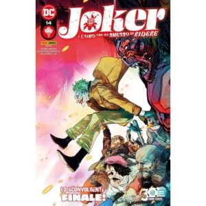 Copertina del fumetto Joker L'uomo Che Ha Smesso di Rid vol. 14, edizione italiana Panini Comics / DC / Marvel / Disney di Di Giandomenico & Aa.Vv.