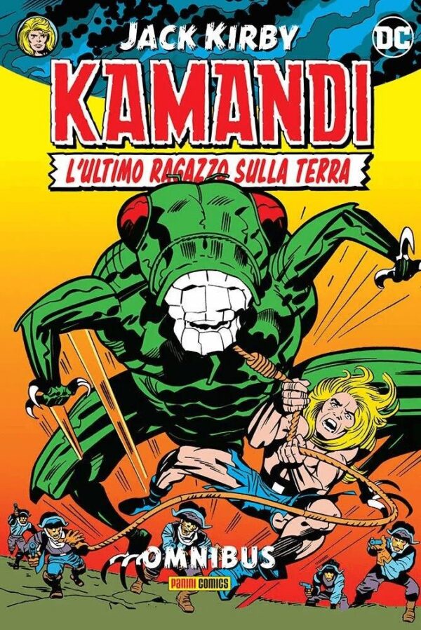 Copertina del fumetto Kamandi di Jack Kirby Omnibus, edizione italiana Panini Comics / DC / Marvel / Disney di Jack Kirby & Gerry Conway