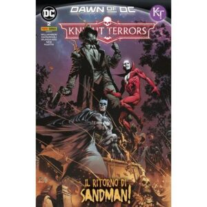 Copertina del fumetto Knight Terrors vol. 2, edizione italiana Panini Comics / DC / Marvel / Disney di Williamson, Camuncoli & Aa.Vv.