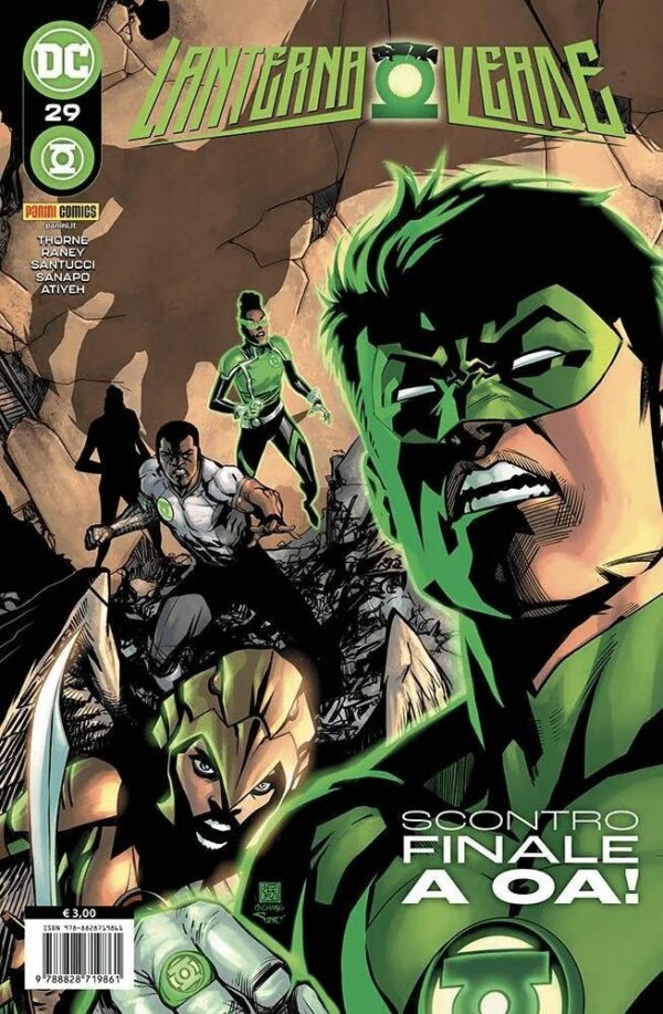 Copertina del fumetto Lanterna Verde vol. 29, edizione italiana Panini Comics / DC / Marvel / Disney di Aa.Vv. Copertina del fumetto Lanterna Verde vol. 29, edizione italiana Panini Comics / DC / Marvel / Disney di Aa.Vv.