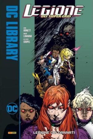 Copertina del fumetto Legione dei Dannati, edizione italiana Panini Comics / DC / Marvel / Disney di Aa.Vv.