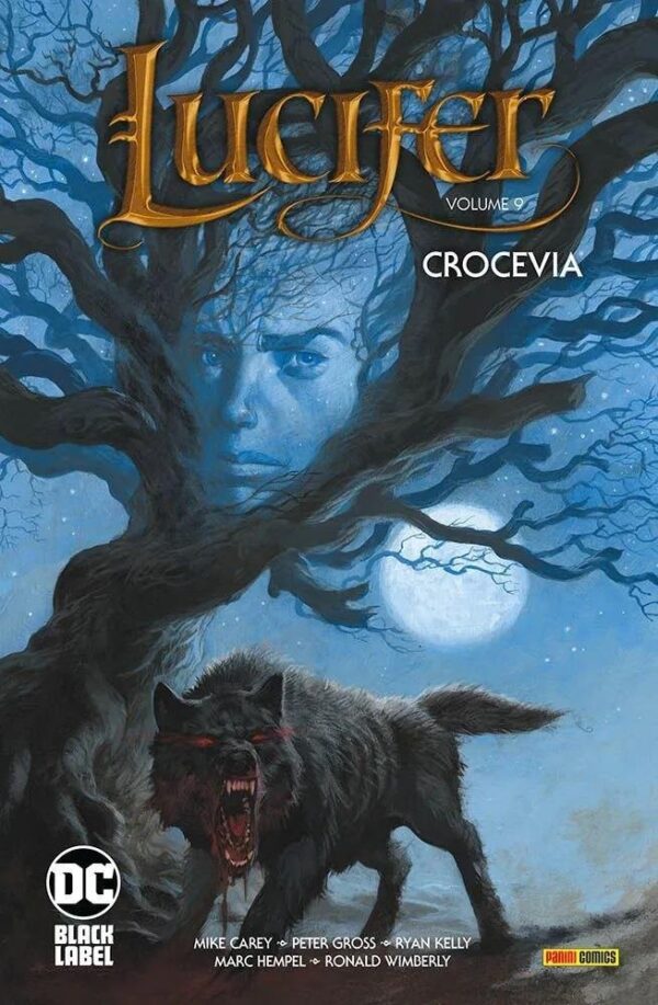 Copertina del fumetto Lucifer 9 - Crocevia, edizione italiana Panini Comics / DC / Marvel / Disney di Aa.Vv.