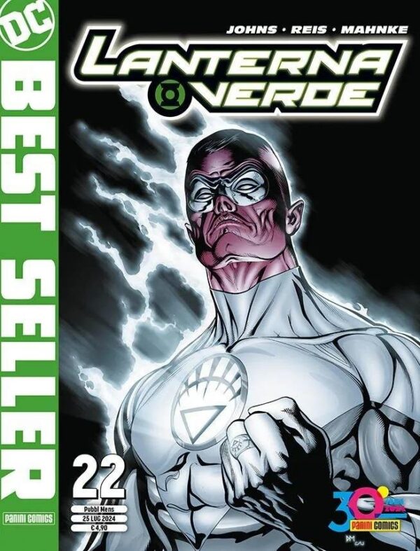 Copertina del fumetto Lanterna Verde di Geoff Johns vol. 22, edizione italiana Panini Comics / DC / Marvel / Disney di Johns,Reis,Mahnke