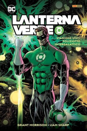 Copertina del fumetto Lanterna Verde di Grant Morrison vol. 1, edizione italiana Panini Comics / DC / Marvel / Disney di Grant Morrison & Liam Sharp