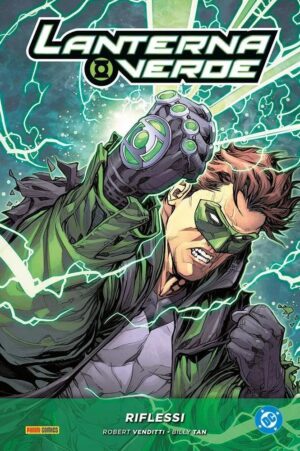 Copertina del fumetto Lanterna Verde Robert Venditti vol. 4, edizione italiana Panini Comics / DC / Marvel / Disney di Aa.Vv.
