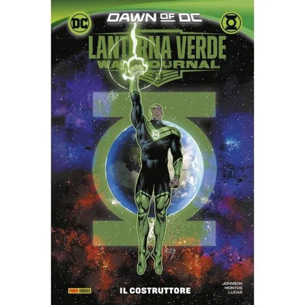 Copertina del fumetto Lanterna Verde di War vol. 2, edizione italiana Panini Comics / DC / Marvel / Disney di Montos,Johnson