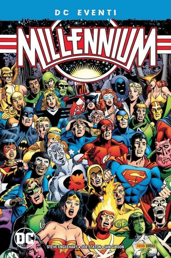 Copertina del fumetto Millennium - Eventi Dc, edizione italiana Panini Comics / DC / Marvel / Disney di Steve Englehart & Joe Staton