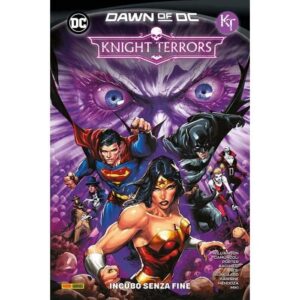 Copertina del fumetto Dc Rebirth - Kinight Terrors, edizione italiana Panini Comics / DC / Marvel / Disney di Camucoli & Aa.Vv.