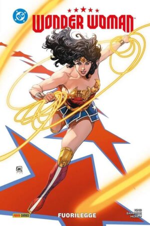 Copertina del fumetto Dc Rebirth - Wonder Woman vol. 1, edizione italiana Panini Comics / DC / Marvel / Disney di Tom King & Daniel Sampere
