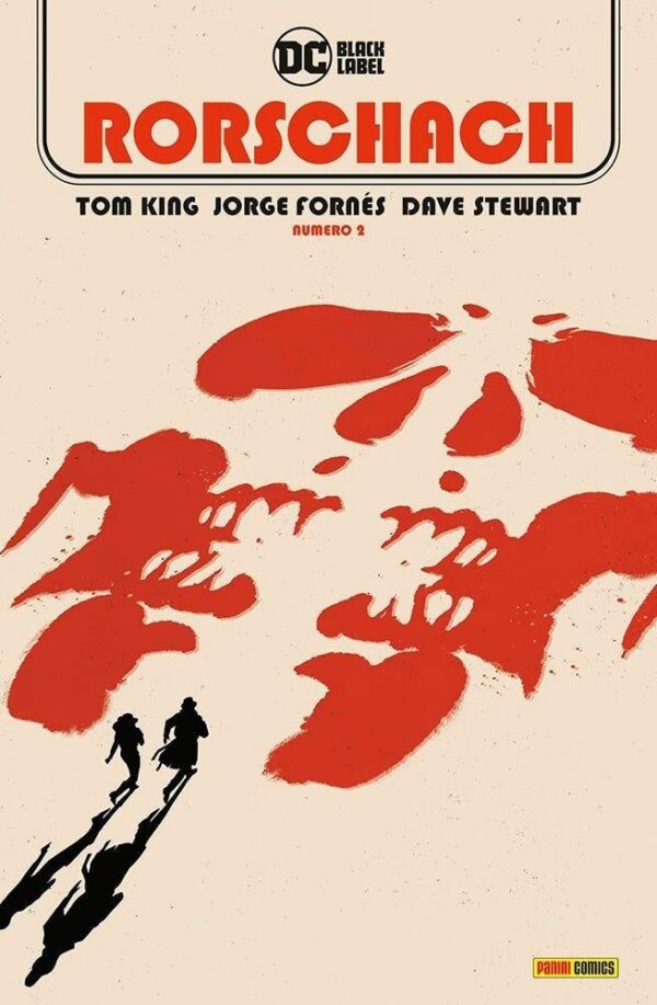 Copertina del fumetto Rorschach vol. 2, edizione italiana Panini Comics / DC / Marvel / Disney di Jorge Fornés & Tom King