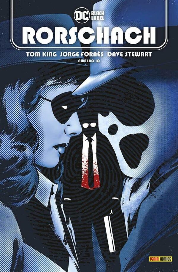 Copertina del fumetto Rorschach vol. 10, edizione italiana Panini Comics / DC / Marvel / Disney di Jorge Fornés & Tom King