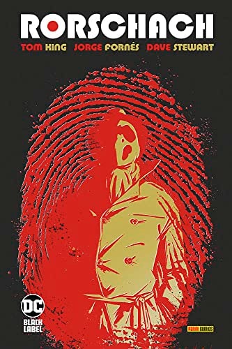 Copertina del fumetto Rorschach, edizione italiana Panini Comics / DC / Marvel / Disney di Jorge Fornés & Tom King