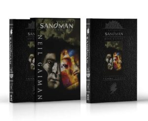 Copertina del fumetto Sandman di N.Gaiman Dc Absolute vol. 5, edizione italiana Panini Comics / DC / Marvel / Disney di Neil Gaiman & Aa.Vv.