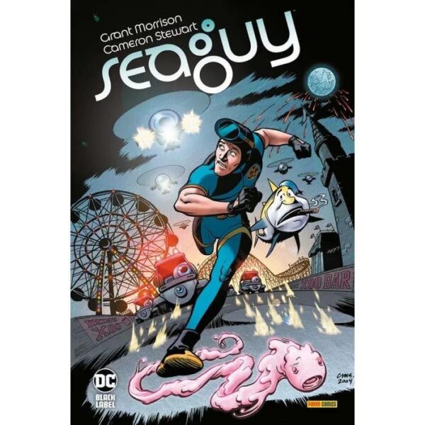 Copertina del fumetto Seaguy di Grant Morrison, edizione italiana Panini Comics / DC / Marvel / Disney di Grant Morrison & Stewart