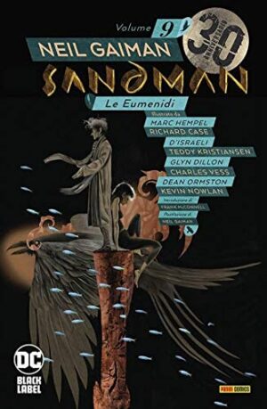 Copertina del fumetto Sandman Library vol. 9, edizione italiana Panini Comics / DC / Marvel / Disney di Neil Gaiman & Aa.Vv.