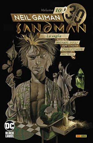 Copertina del fumetto Sandman Library vol. 10, edizione italiana Panini Comics / DC / Marvel / Disney di Neil Gaiman & Aa.Vv.
