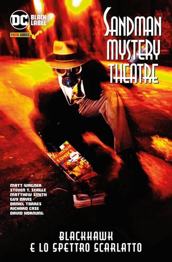 Copertina del fumetto Sandman Mystery Theatre vol. 6, edizione italiana Panini Comics / DC / Marvel / Disney di Smith, Seagle, Wagner & Davis