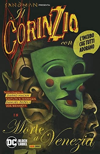 Copertina del fumetto Sandman Presenta - il Corinzio, edizione italiana Panini Comics / DC / Marvel / Disney di Aa.Vv.